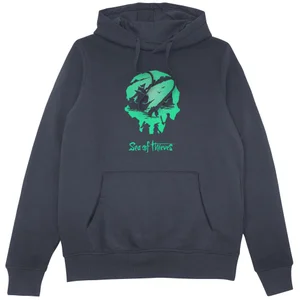 Sea Of Thieves 2nd Anniversary Logo Unisex Hoodie - Navy