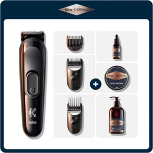 King C. Gillette Beard Trimmer & Beard Care Kit