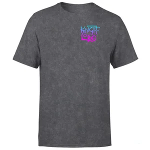 Rare All Stars Brand Knight Lore Men's T-Shirt - Black Acid Wash