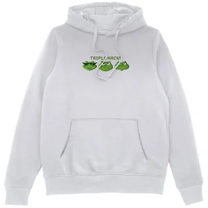 Battletoads Triple Hack! Unisex Hoodie - White