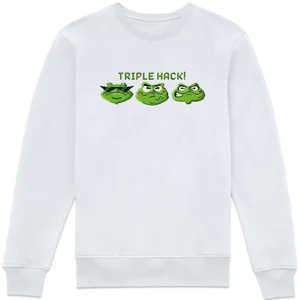 Battletoads Triple Hack! Unisex Sweatshirt - White