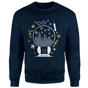 Harry Potter Hogwarts Sweatshirt - Navy