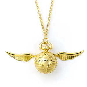 Harry Potter Golden Snitch Watch Necklace