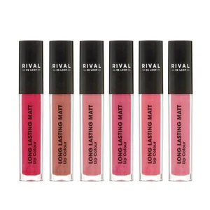 RIVAL DE LOOP Long Lasting Matt Lip Colour 01 / 02 / 03 / 04 / 05 / 06