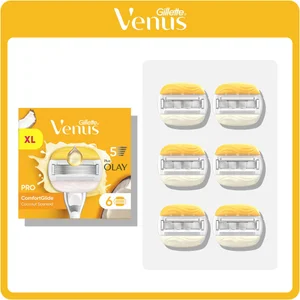Venus Pro ComfortGlide Coconut with Olay Razor Blades, 6 Pack
