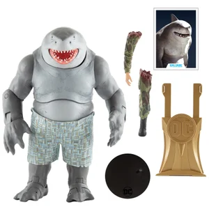 McFarlane DC Multiverse The Suicide Squad Megafig Action Figure - King Shark (Gold Label)