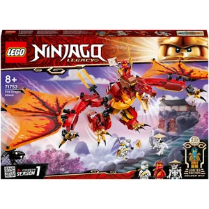 LEGO NINJAGO: Legacy Fire Dragon Attack Ninja Toy Set (71753)