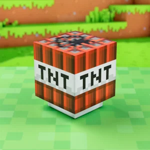 Minecraft TNT Light with Sound