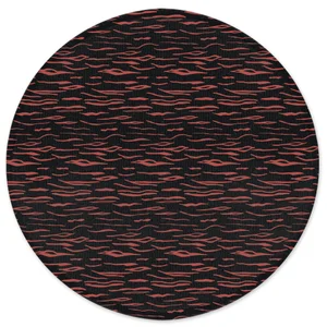Decorsome Animal Print Round Bath Mat