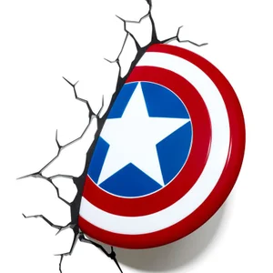 3D Marvel Captain America Light
