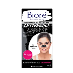 Bioré Tiefenreinigende Clear-Up Strips mit Aktivkohle