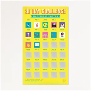 30 Day Challenge Posters - Happiness