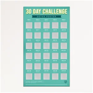 30 Day Challenge Posters - Detox