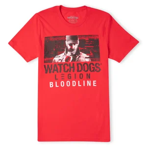 Watch Dogs Legion Aiden Glitch Men's T-Shirt - Red
