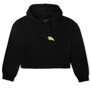 Harry Potter Exploding Bon Bons Women's Cropped Hoodie - Black