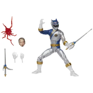 Hasbro Power Rangers Lightning Collection Wild Force Lunar Wolf Ranger Figure