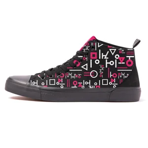 Akedo x Squid Game Black Signature High Top