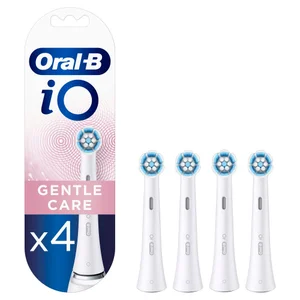 Oral B iO Gentle Care Toothbrush Heads, Pack of 4 Counts