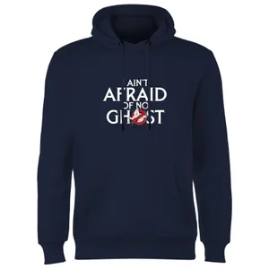 Ghostbusters I Ain't Afraid Of No Ghost Hoodie - Navy