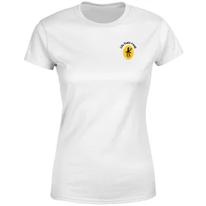 Jurassic Park Amber Sample Embroidered Women's T-Shirt - White