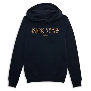 Fantastic Beasts Golden Symbols Hoodie - Marine