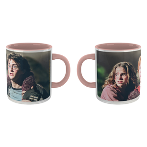 Harry Potter Hermione Ron And Harry Mug - Pink