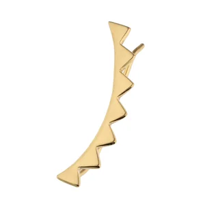 SIX Statement Ohrring aus 925er Silber mit geometrischer Form