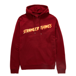 Stranger Things Alternatief logosweatshirt - Burgundy