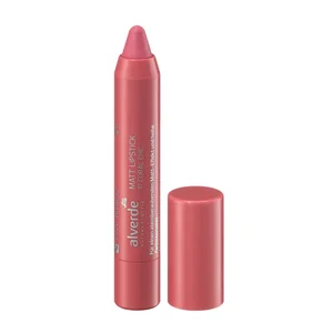 ALVERDE NATURKOSMETIK Matt Lipstick Coral Chic 17