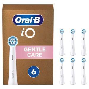 Oral B iO Gentle Care Toothbrush Heads - Pack of 6 Counts