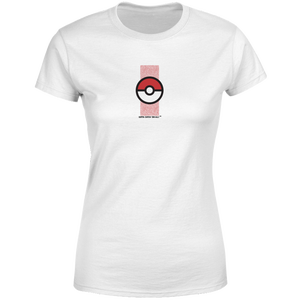 Pokémon Pokeball Women's T-Shirt - White
