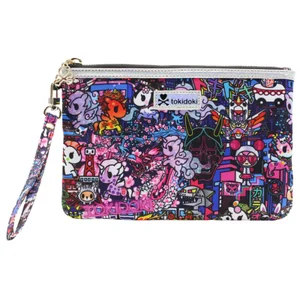 tokidoki Midnight Metropolis Zip Pouch Wristlet
