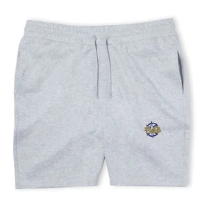 Sea of Thieves Merchant Alliance Embroidery Unisex Jog Shorts - Grey