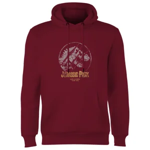 Jurassic Park Lost Control Hoodie - Burgundy