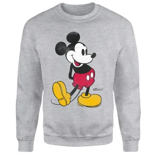 Mickey Mouse Classic Kick Sweatshirt - Grey