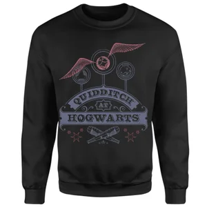 Harry Potter Quidditch At Hogwarts Sweatshirt - Black