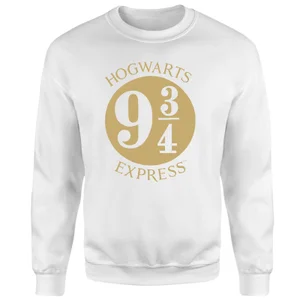 Harry Potter Platform Sweatshirt - White