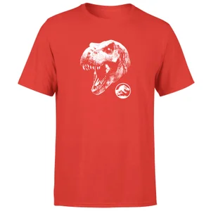 Jurassic Park T Rex Men's T-Shirt - Red