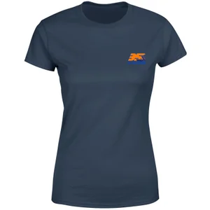 Back To The Future 35 Hill Valley Front Women's T-Shirt - Navy
