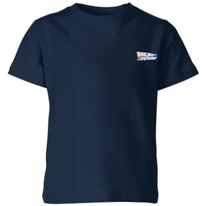 Back To The Future Kids' T-Shirt - Navy