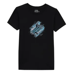 Wakanda Forever Fade Kinder T-Shirt - Schwarz