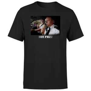 Hot Fuzz Ice Cream Scene Unisex T-Shirt - Black