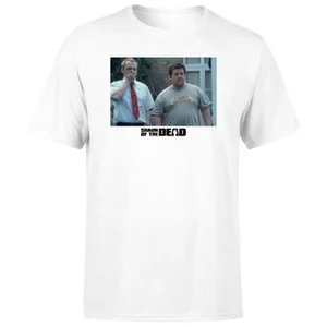 Shaun of the Dead I Think We Should Go Back Inside Unisex T-Shirt - White