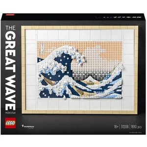 LEGO ART Hokusai – The Great Wave Wall Art Adults Set (31208)