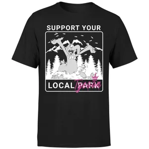 The Raccoons Support Your Local Tycoon Unisex T-Shirt - Black