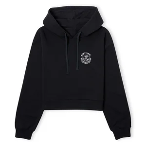 Sons of Anarchy White Label Women's Cropped Hoodie - Black