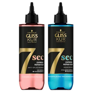 Gliss Kur 7 Sec Express Repair-Kur Anti-Spliss Wunder 200ml