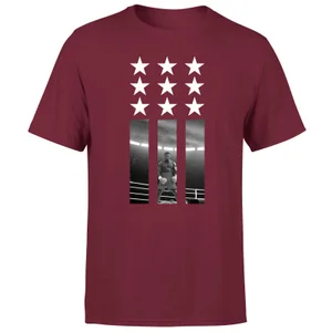 Creed Poster Stars Men's T-Shirt - Burgundy