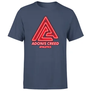 Creed Adonis Creed Athletics Neon Sign Men's T-Shirt - Navy