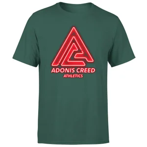 Creed Adonis Creed Athletics Neon Sign Men's T-Shirt - Green